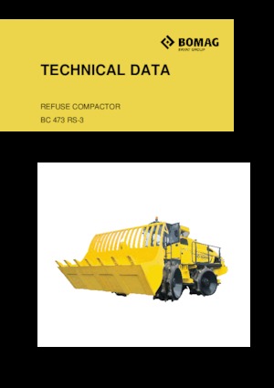 Compacteur de déchets Bomag BC 473 RS 3