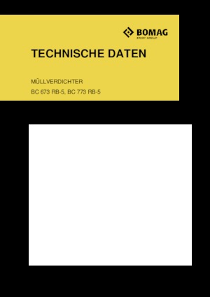 Compacteur de déchets Bomag BC 673 RB 5