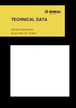 Compacteur de déchets Bomag BC 673 RB 5
