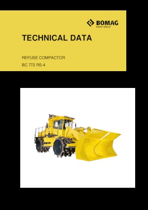 Compacteur de déchets Bomag BC 772 RS 4