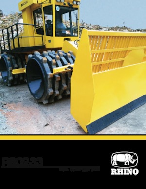 Compacteur de déchets RHINO RSC233