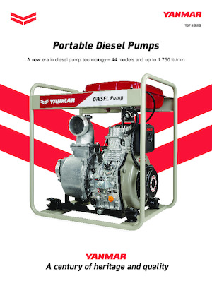 Pompes pour eaux usées Yanmar YDP40N-E