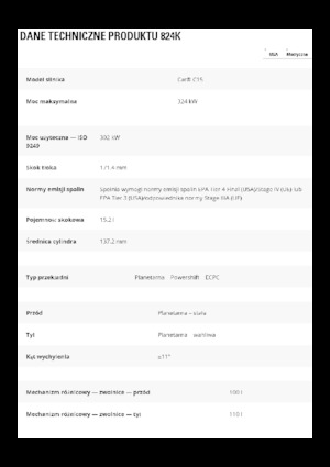 Bouteur sur pneus Caterpillar 824K