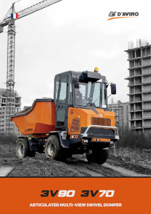 Bennes sur pneus D´AVINO 3V 70 