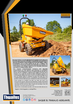 Bennes sur pneus Thwaites MACH2077