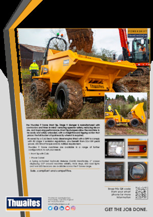 Bennes sur pneus Thwaites MACH2294 