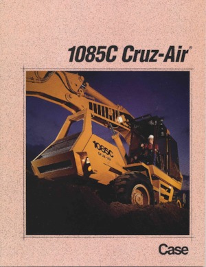 Excavatrice sur pneus Case 1085C