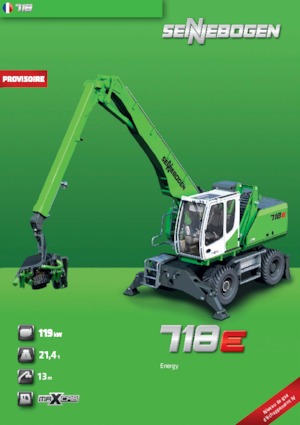 Manipulateurs de matériaux Sennebogen 718M E