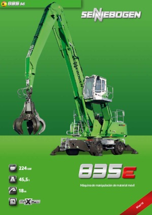 Manipulateurs de matériaux Sennebogen 835M E