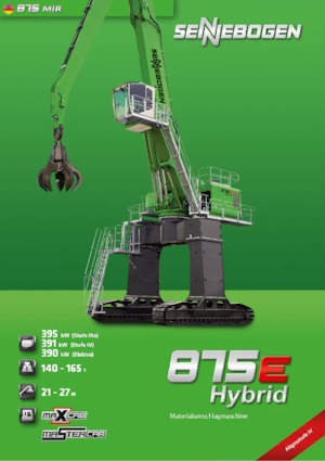 Manipulateurs de matériaux Sennebogen 875 M