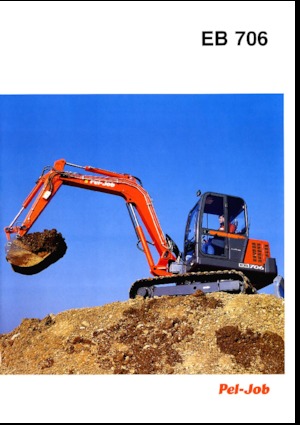 Excavatrice sur chenilles Pel-Job EB 706 P