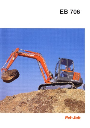 Excavatrice sur chenilles Pel-Job EB 706 C