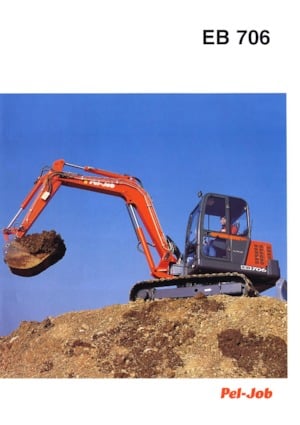 Excavatrice sur chenilles Pel-Job EB 706 P