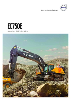 Excavatrice sur chenilles Volvo EC750E