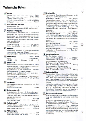 Excavatrice sur pneus Terex-Schaeff HML 41