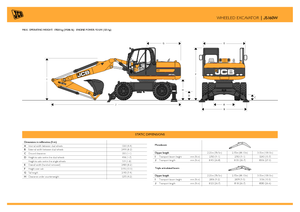Excavatrice sur chenilles JCB JS 160 W
