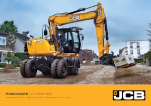 Excavatrice sur chenilles JCB JS160W