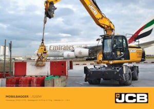 Excavatrice sur chenilles JCB JS200W