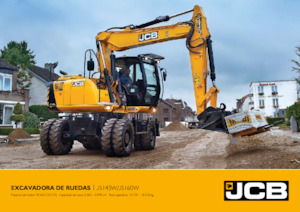 Excavatrice sur chenilles JCB JS160W
