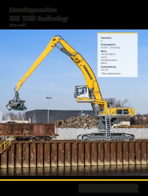 Manipulateurs de matériaux Liebherr LH 110 M Industry Litronic