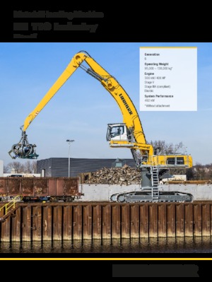 Manipulateurs de matériaux Liebherr LH 110 M Industry Litronic