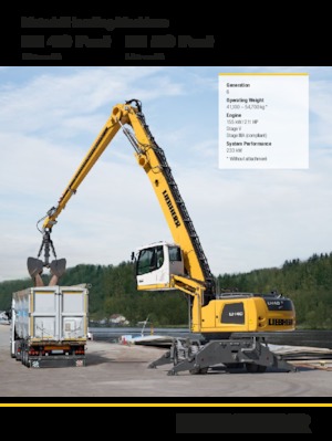 Manipulateurs de matériaux Liebherr LH 40 M Port Litronic