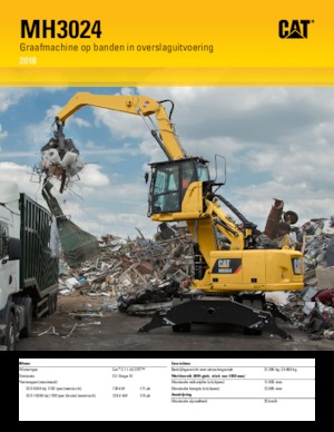 Manipulateurs de matériaux Caterpillar MH3024