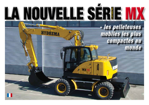 Excavatrice sur pneus Hydrema MX 16