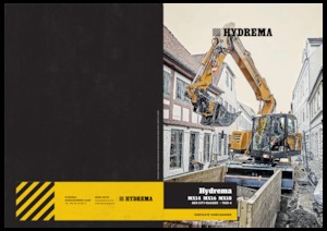 Excavatrice sur pneus Hydrema MX 14