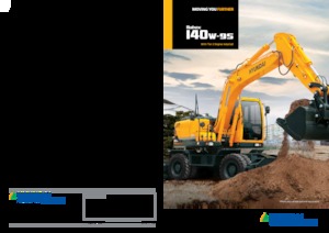 Excavatrice sur pneus Hyundai R140W-9S