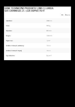 Godet pour chargeuses sur pneus Caterpillar 1,3 m3