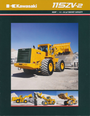 Chargeuses sur pneus Kawasaki 115Z V-2