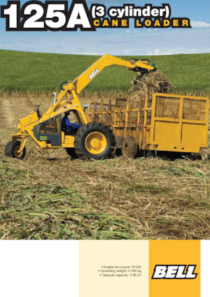 Chargeuses sur pneus Bell 125 A 3 c