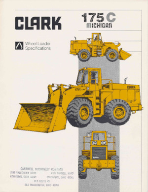 Chargeuses sur pneus Clark Michigan 175C