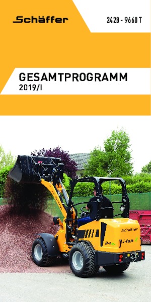 Chargeuses sur pneus Schäffer 2345 T