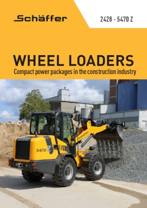 Chargeuses sur pneus Schäffer 2428 SLT