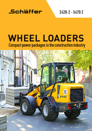 Chargeuses sur pneus Schäffer 2428-2