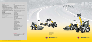 Chargeuses sur pneus Kramer 350