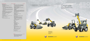 Chargeuses sur pneus Kramer 350