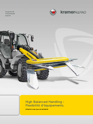 Chargeuses sur pneus Kramer 350