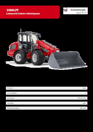 Chargeuses sur pneus Weidemann 3080 LP T 