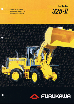 Chargeuses sur pneus Furukawa 325 II