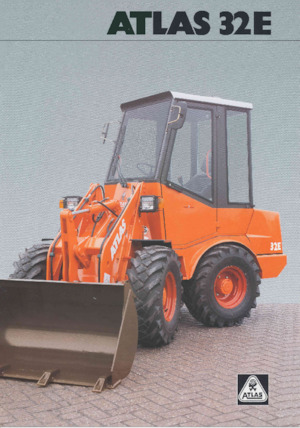 Chargeuses sur pneus Atlas 32E
