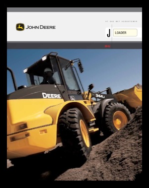 Chargeuses sur pneus John Deere Construction 344 J