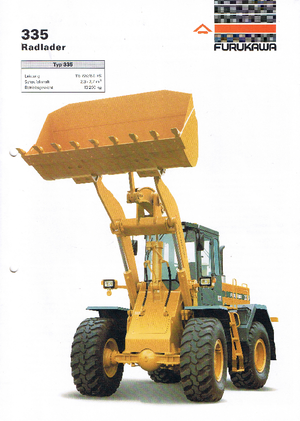 Chargeuses sur pneus Furukawa 355