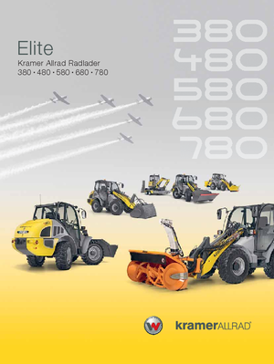 Chargeuses sur pneus Kramer 480