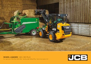 Chargeuses sur pneus JCB 403 Plus