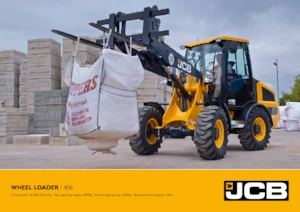 Chargeuses sur pneus JCB 406