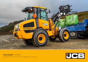 Chargeuses sur pneus JCB 407