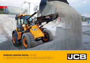 Chargeuses sur pneus JCB 411